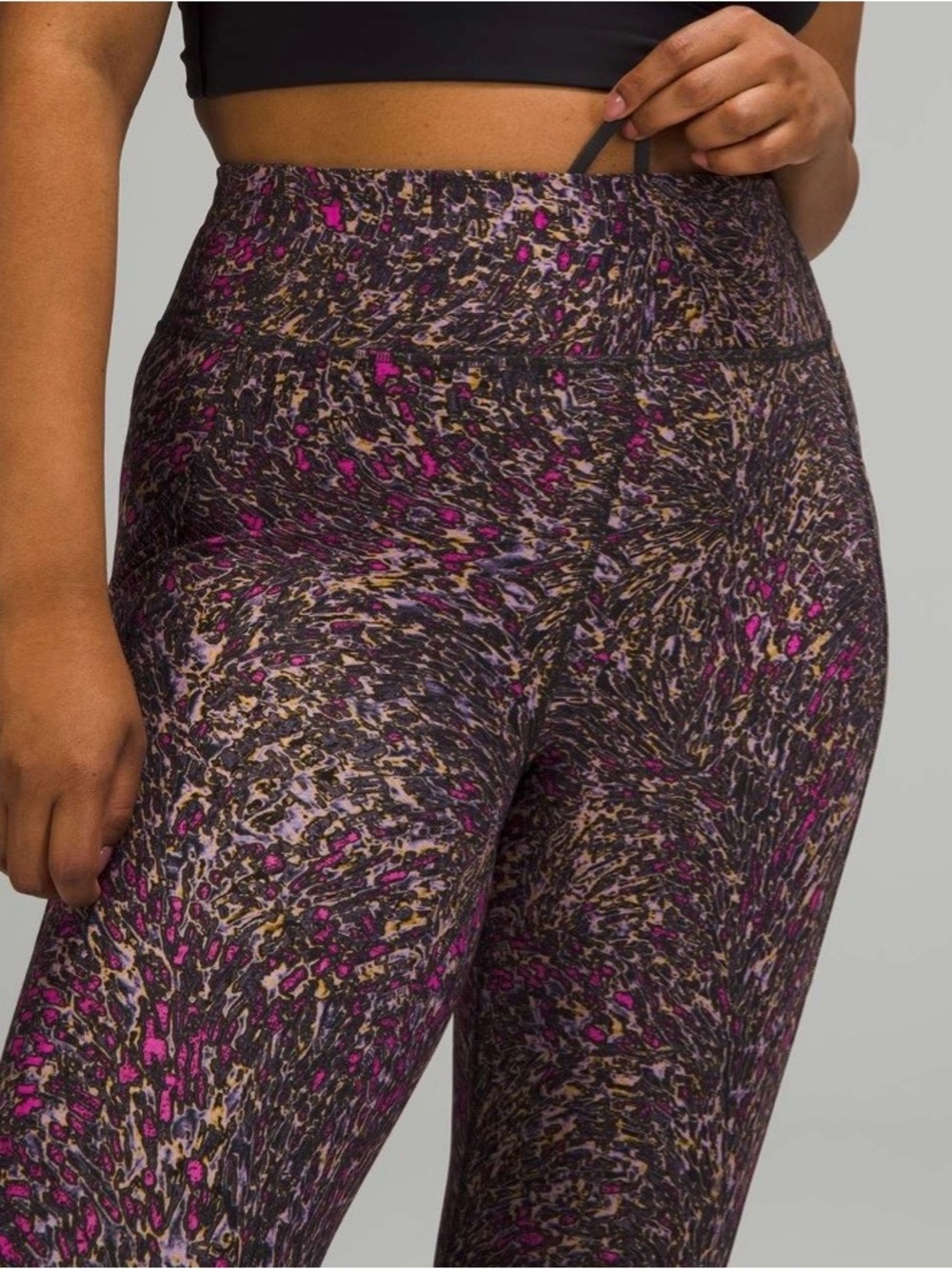 lululemon athletica invigorate High-Rise tight 25” in topography multi